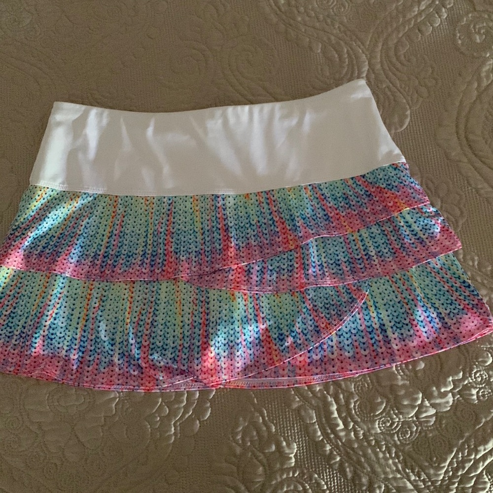 Lucky In Love tennis/pickleball skort M EUC